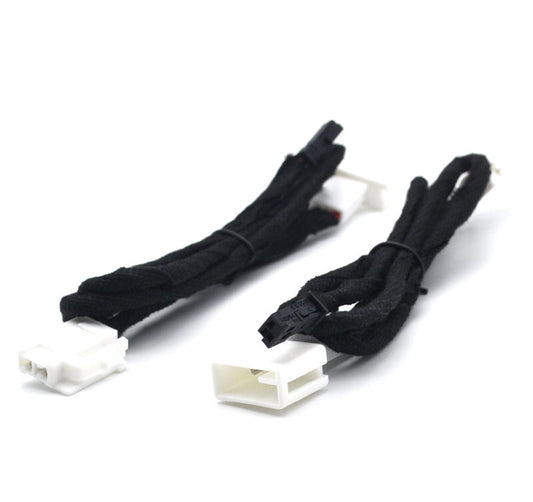 2x Retrofit tweeter Speaker adaptor splitter cable for Mitsubishi lancer asx EVO