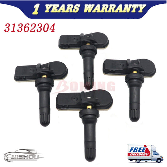 4PCS 31362304 TPMS for Volvo S80 V60 V90 XC90 S60 S90 NEW Tire Pressure Sensor