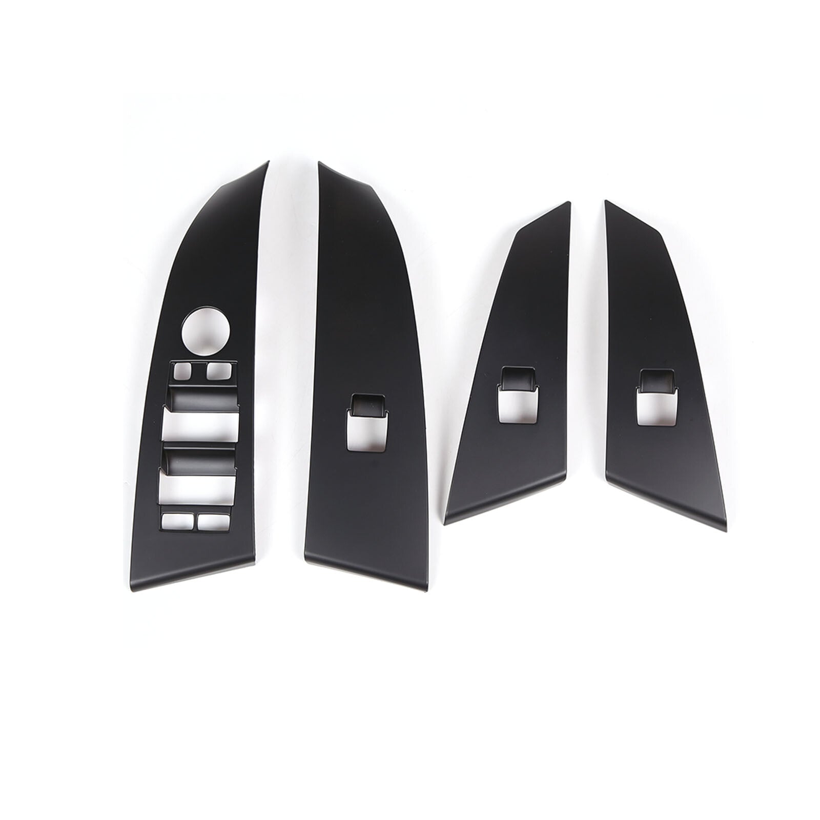 2-Pack ABS Gloss Black Side Ventilation Frame Decorative Covers for Corvette C6 2005-2013