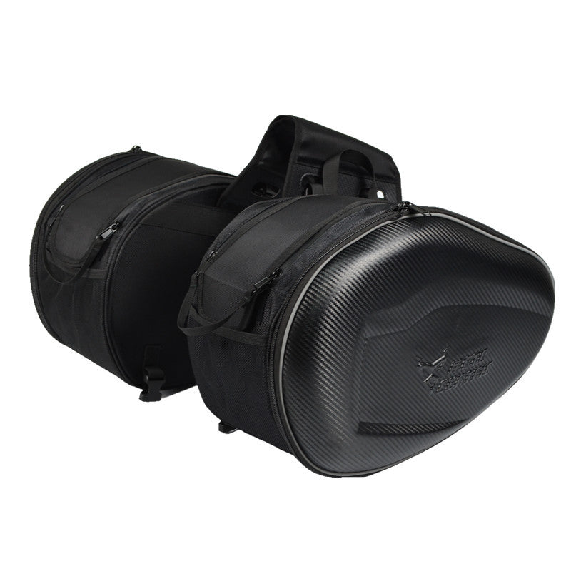 Universal Motorcycle Pannier Bag Helmet Luggage Luggage Saddle Saddle Side Box
