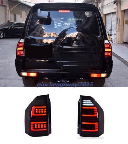 Smoked LED taillights (1 pair) for Mitsubishi Pajero Montero 2000 - 2006