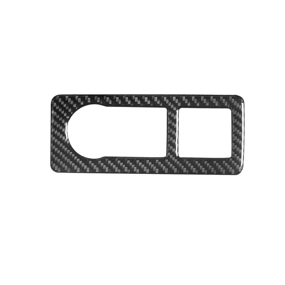 Carbon Fiber Headlight Control Trim For Silverado/tahoe/ for sierra 2007-2014 Type B