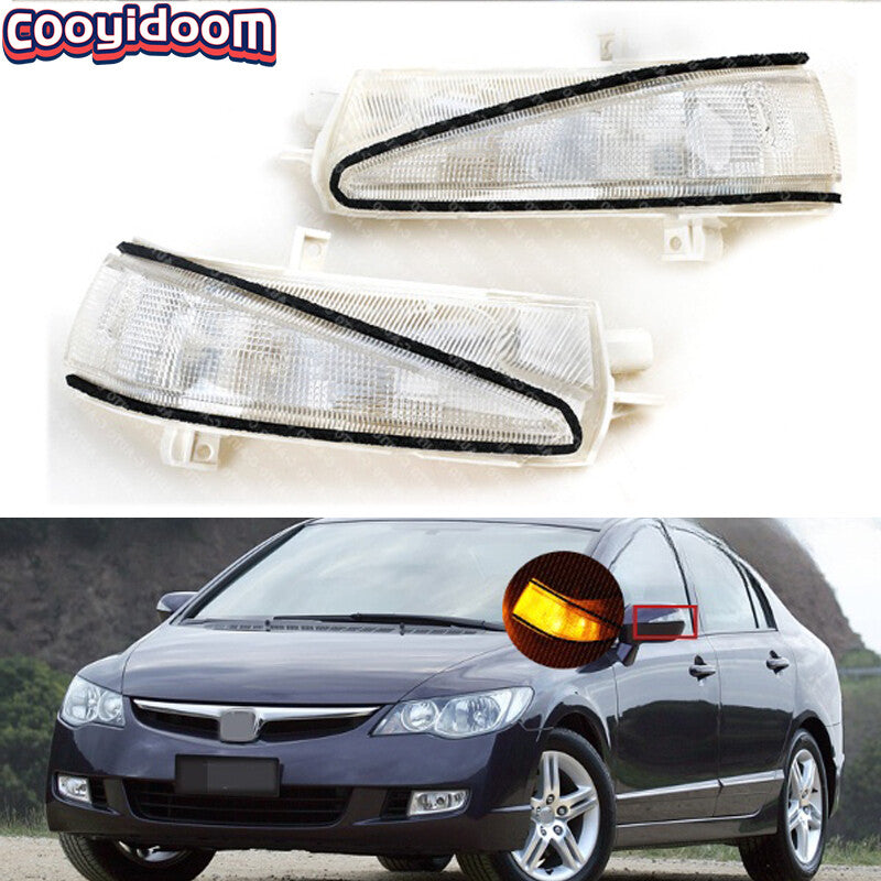 Applicable to 2006-11 for Honda for Civic FA1 FD1 FD2 LED rearview mirror lights and turn signals.