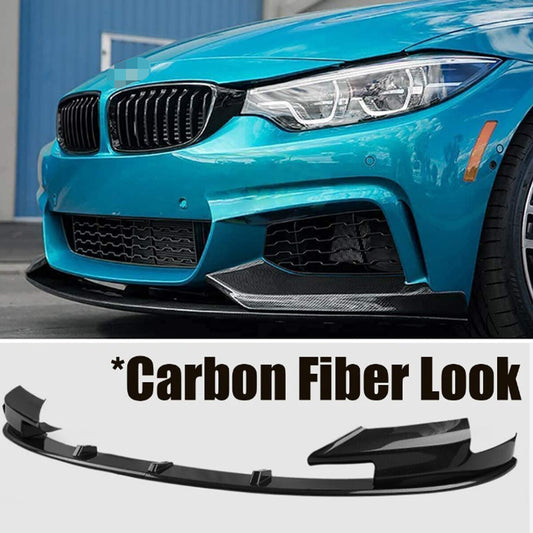 Carbon Fiber Front Bumper Lip Spoiler Splitter for BMW F10 M5 2012-2016 MP Style