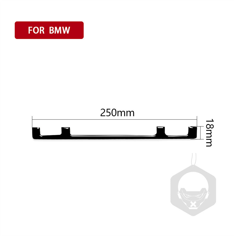 Gloss Black Car Central Control CD Mid-Panel Trim for BMW 3 Series E46 1998-2005
