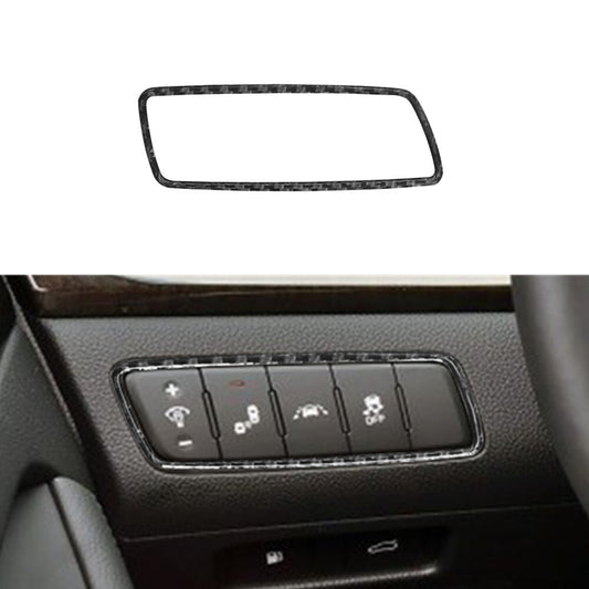 Carbon Fiber Front Dimming light Frame Cover Trim for KIA Cadenza 2014-2016