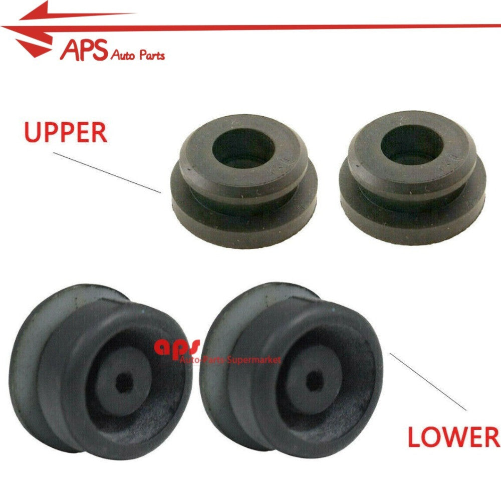 4-piece guide radiator upper and lower rubber pad bushings for Acura Integra TSX