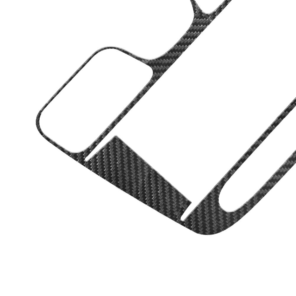 Carbon Fiber Center Multimedia Panel Frame Cover Trim for Chrysler 200 2011-2014