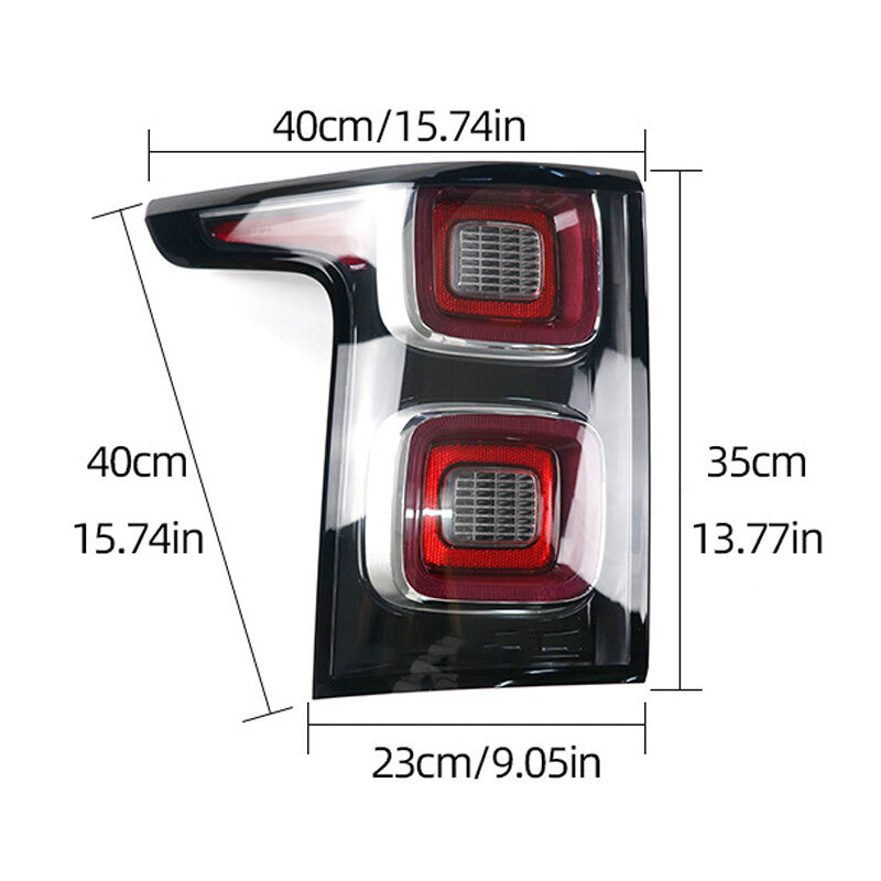 Two LED taillights for Land Rover for Range Rover L405 2013, 2014, 2015-2021 US version.