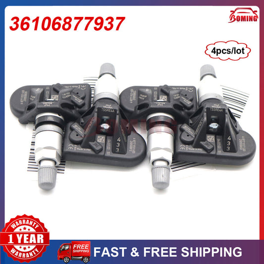 Set of 4 36106877937 for BMW G20 G29 Tire Pressure Monitor Sensor TPMS