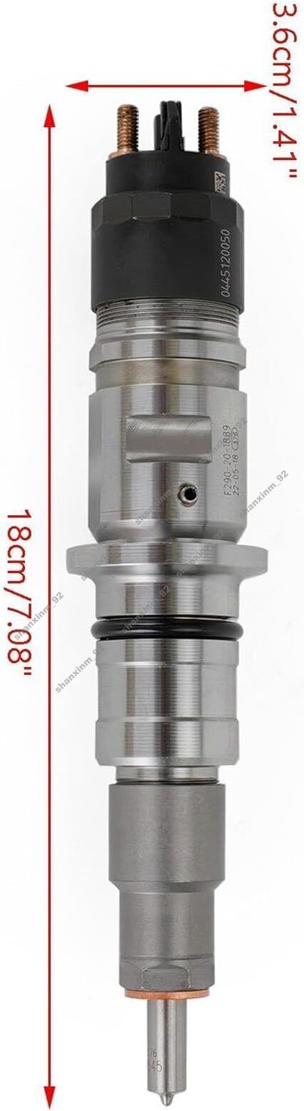 6PCS Common Rail Fuel Injector 0986435574 for Dodge 6.7L 2013-2018