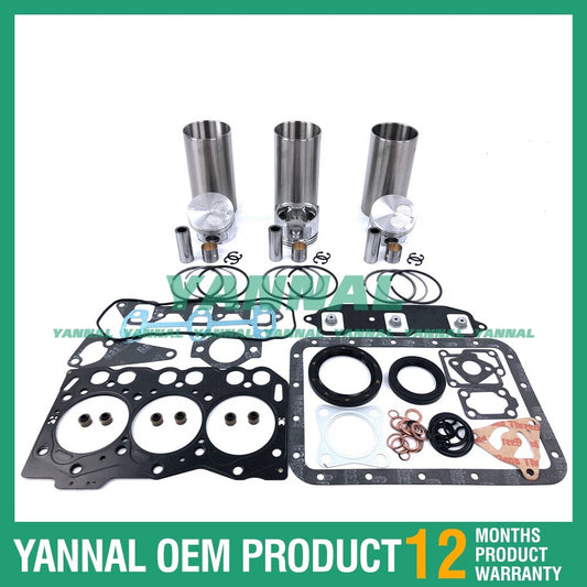 new STD Yanmar 3TNE68 overhaul kit with complete gasket set