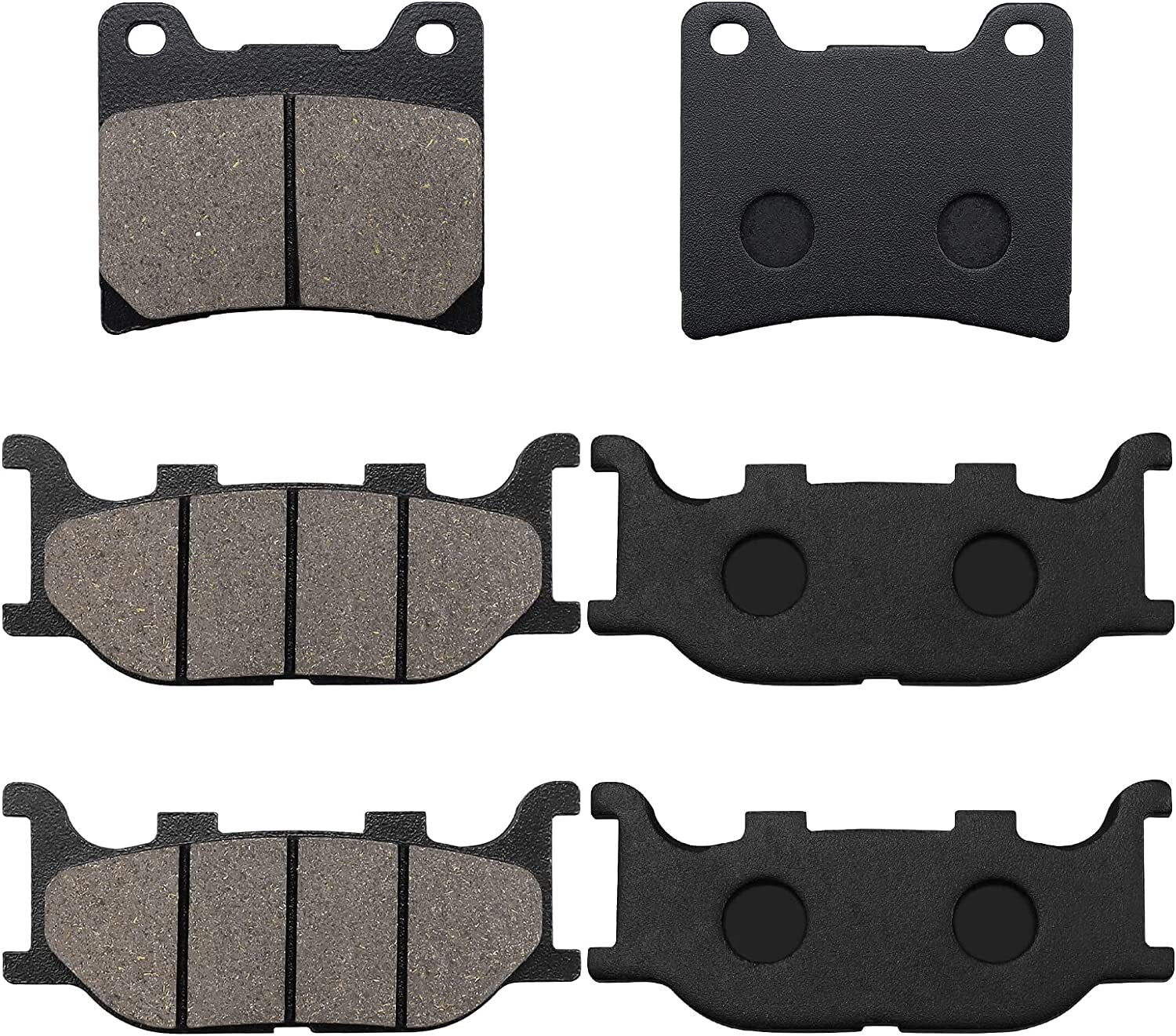 Brake Pads for Yamaha XVS1100 Vstar 1100 Custom Midnight 2007-2008 / XVS1100