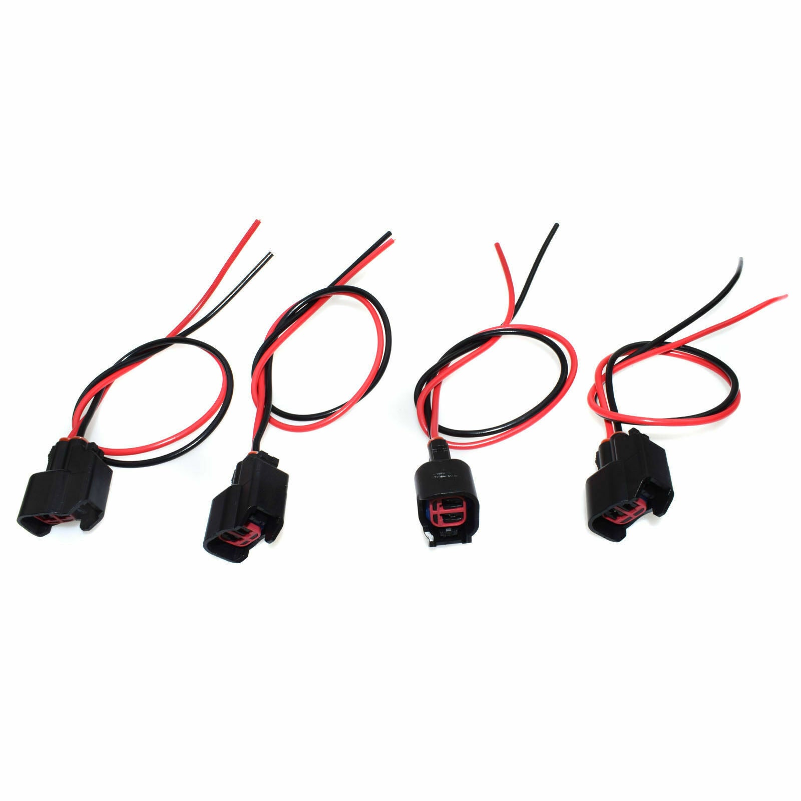 4x Fuel Injector Wiring Harness Connector Pigtail for Ford for Lincoln for Mercury 1p1344