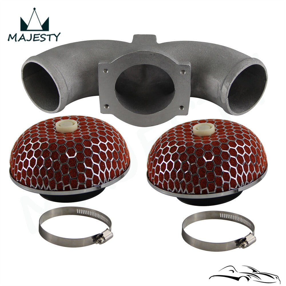 Fit 90-96 for Nissan 300zx Twin Turbo Air Induction Intake Mushroom Filter Red