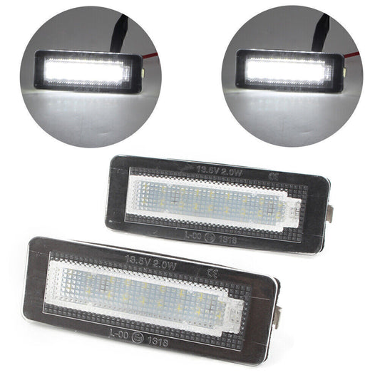for Benz for Smart Fortwo Coupe Convertible 450 451 LED Number License Plate Light
