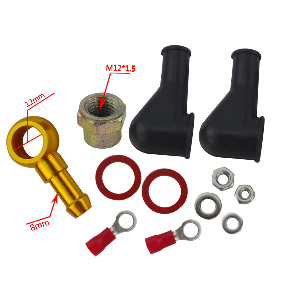 Hose Adaptor Banjo Union 8mm Pipe Tail 044 Fuel Pump Banjo Fitting Kit