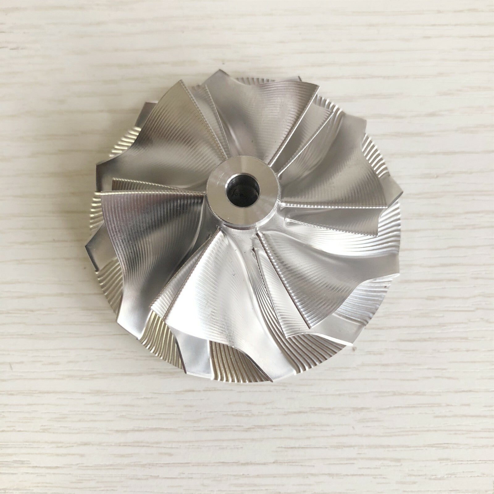 PTE58 5.00/76.20 mm 6+6 insert spot milling of turbine blank compressor wheel