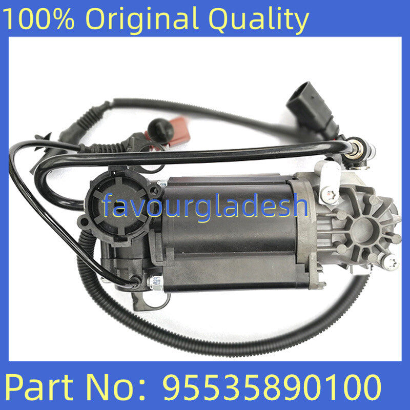Air Suspension Compressor Pump w/bracket for VW Touareg for Porsche for Cayenne 03-10