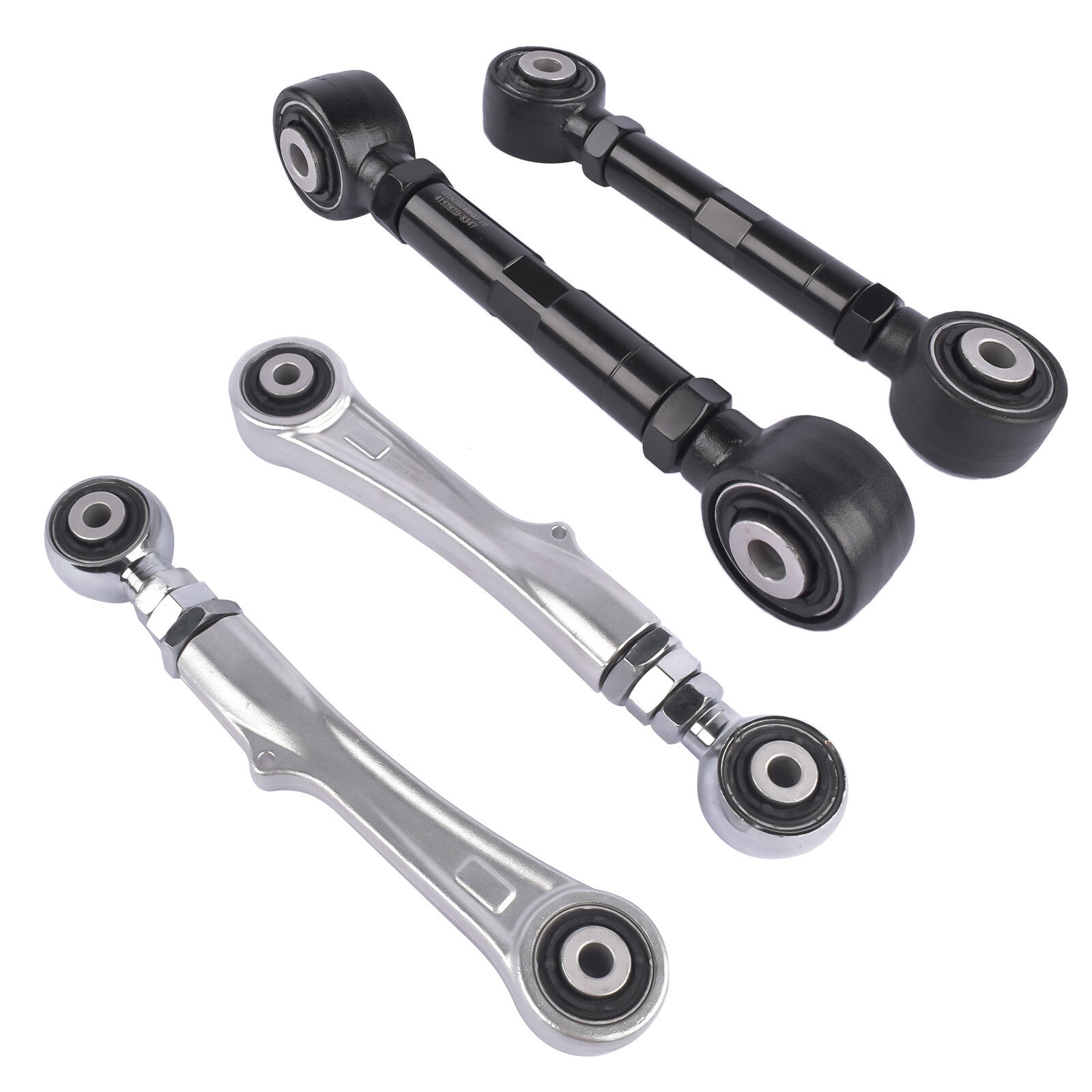 4Pcs Rear Adjustable Camber  Toe Control Arm Kit for Tesla Model X 2015-2020 Mo