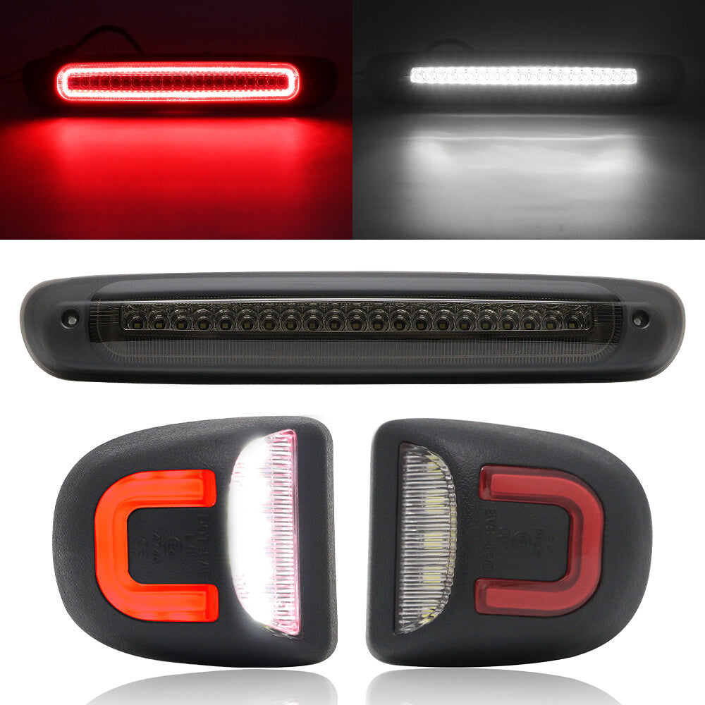 The third brake license plate light applies to for Chevrolet Silverado for GMC for Sierra 1500 2500- 07-14