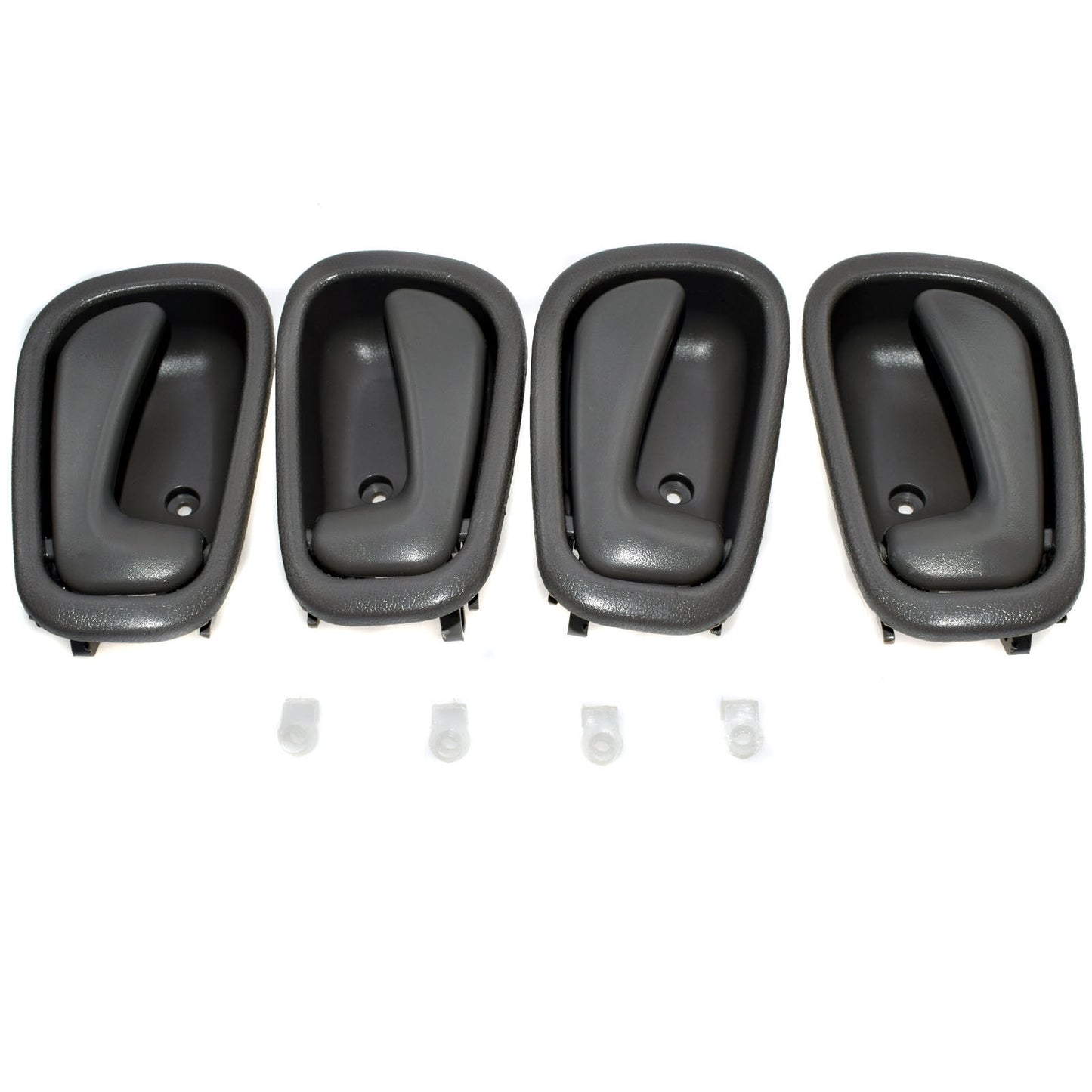 for Toyota for Corolla Prizm 1998-2002 4Pcs Grey Inner Door Handle Front Rear LH RH
