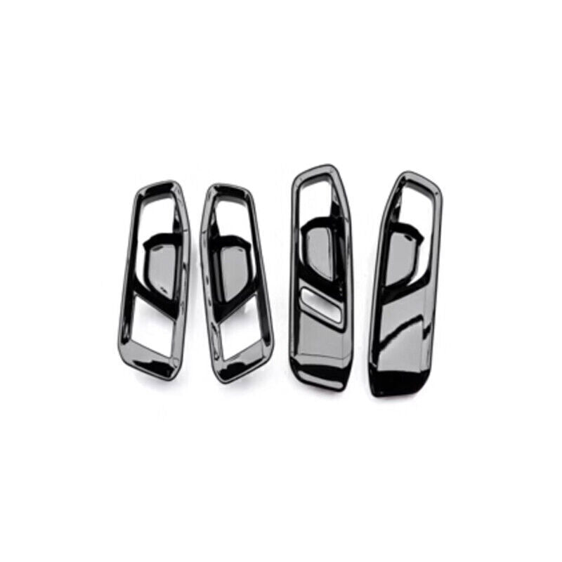 Bright black 4PCS Interior Door Handle Frame Cover Trim for Honda Accord 2023-24