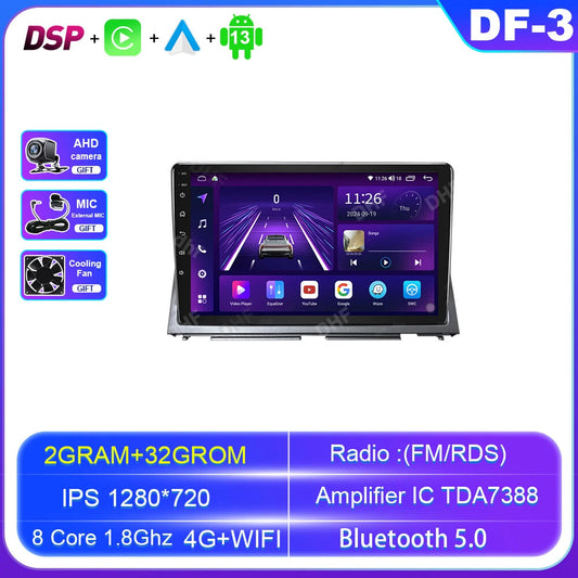 for Honda Freed Spike 2003-2007 RHD Android CarPlay Car Radio GPS Player Screen