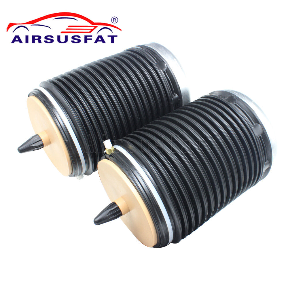 Dual rear left air suspension spring bags for Audi A6 4G C7 A7 (2011-2018)