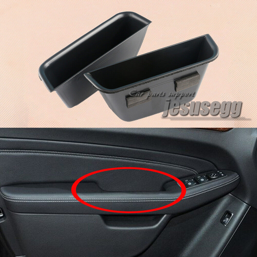 2x Side Front Door Storage Armrest Box for Benz ML-Class GLS GLE GL 2012-2015