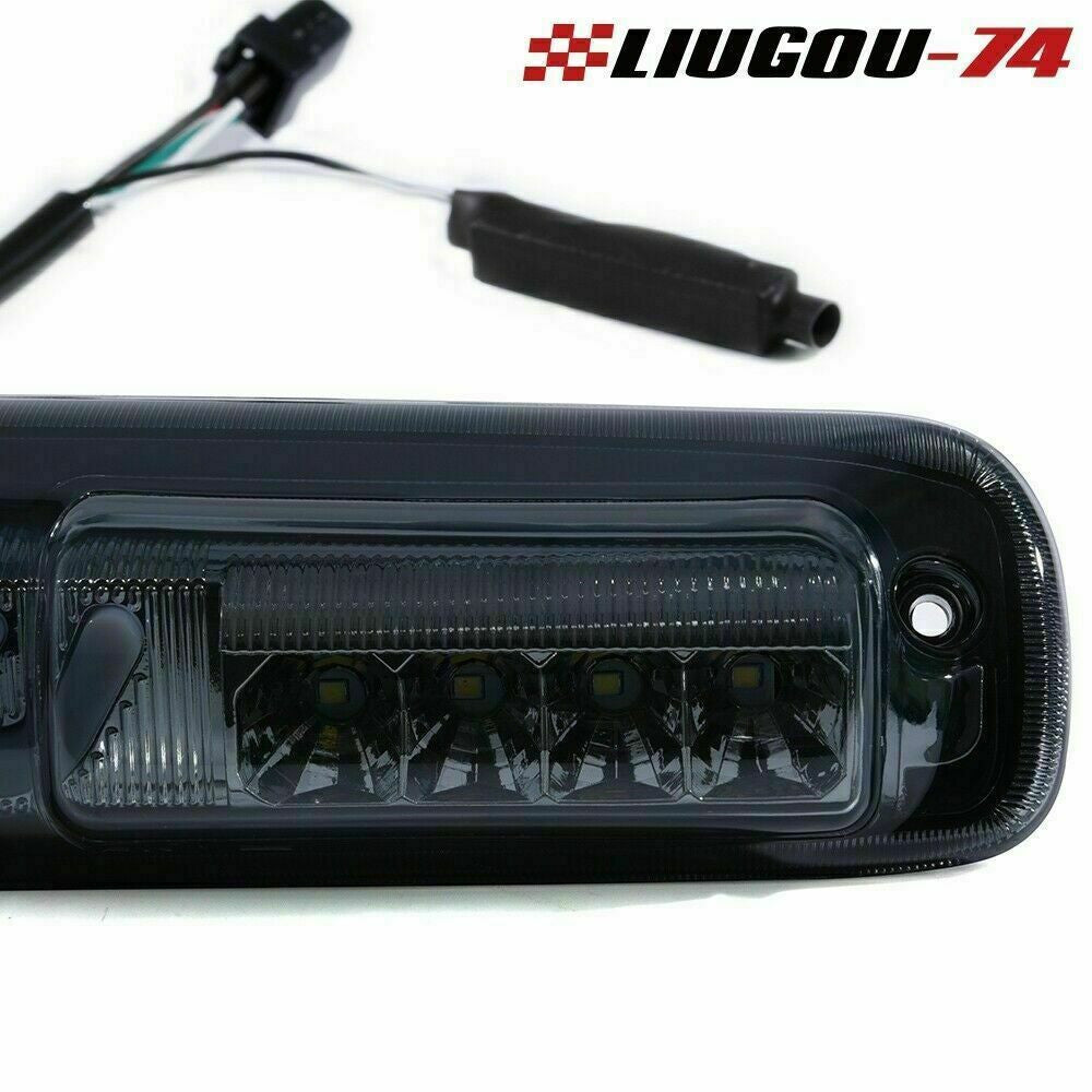 Suitable for 1999-07 Silverado/ for Sierra 3D LED third tail brake light and cargo light (smoke-proof).