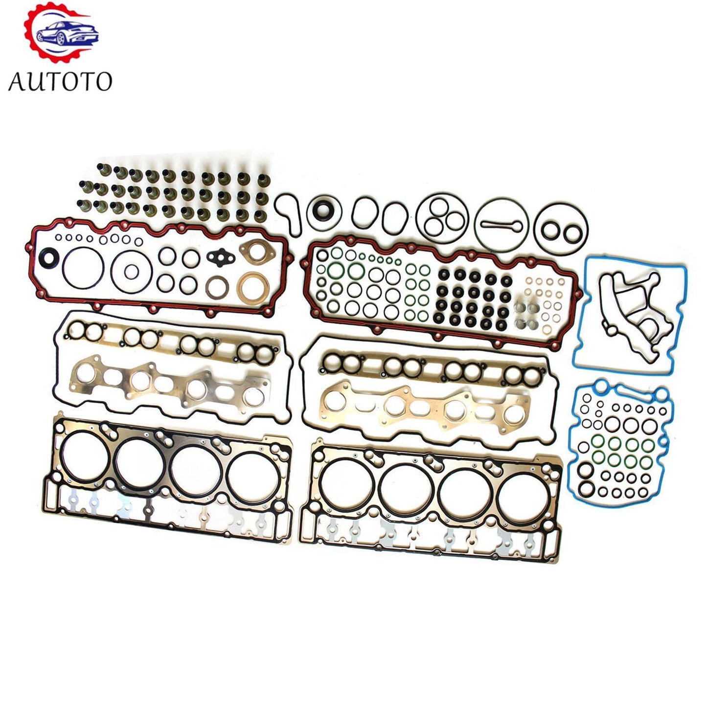 Head Gasket Set HSU26374 Fits for Ford 03-10 E-350 03-07 E-450 Diesel Turbo 6.0L