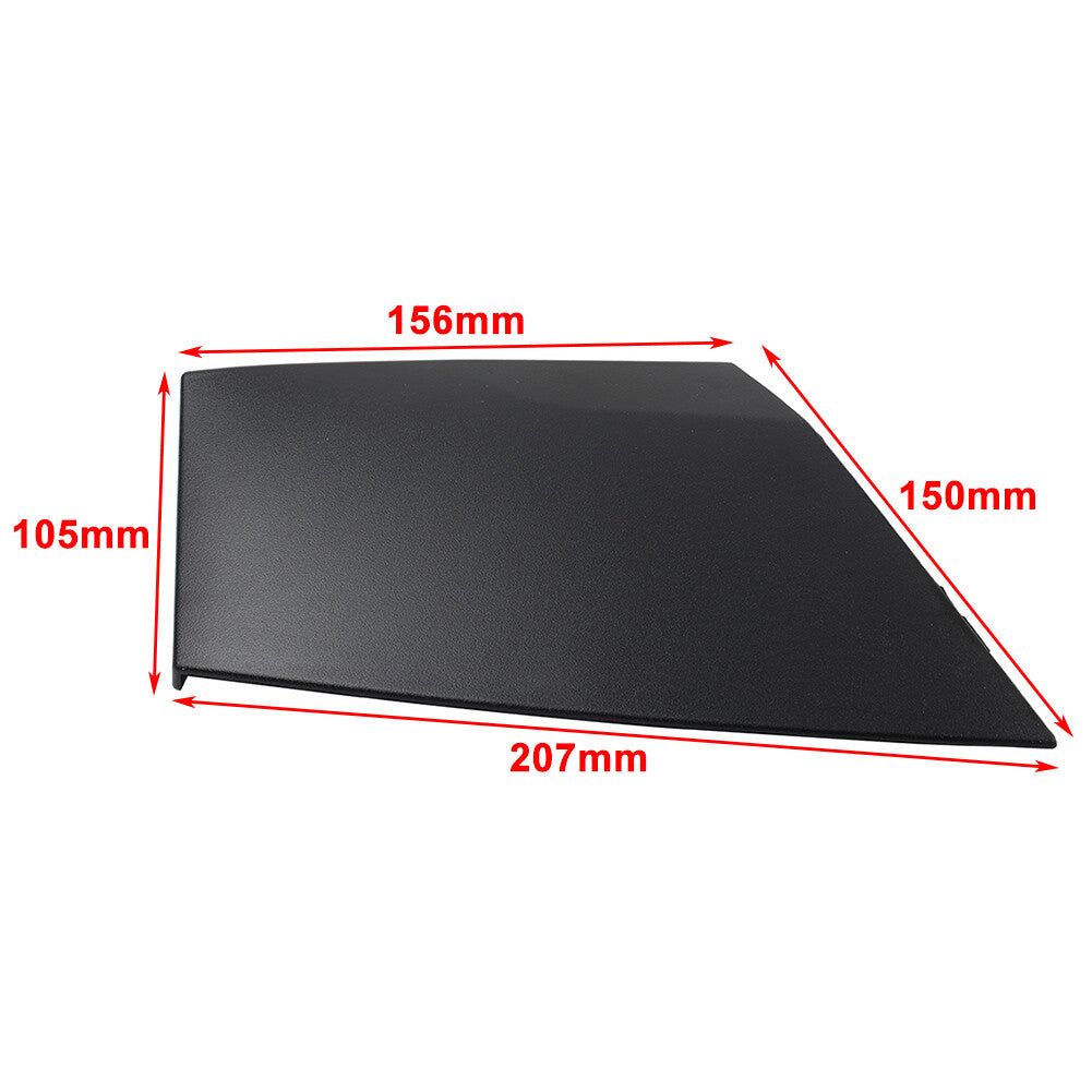 for Mercedes-Benz A Class W169 ABS Black Front Right Water Drain Cover