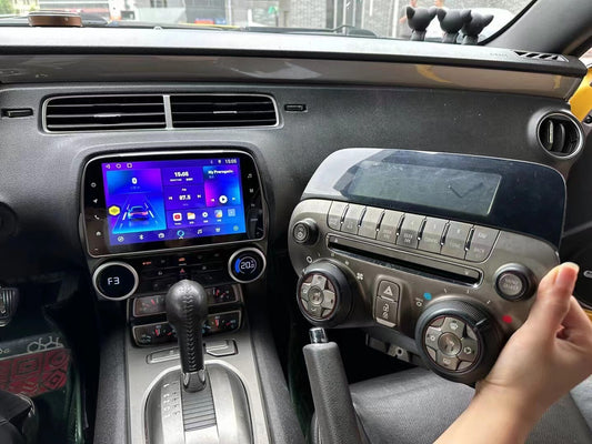 for Chevrolet Camaro 2010-2015 Touch Screen Stereo Auto Radio GPS Player 4+64G
