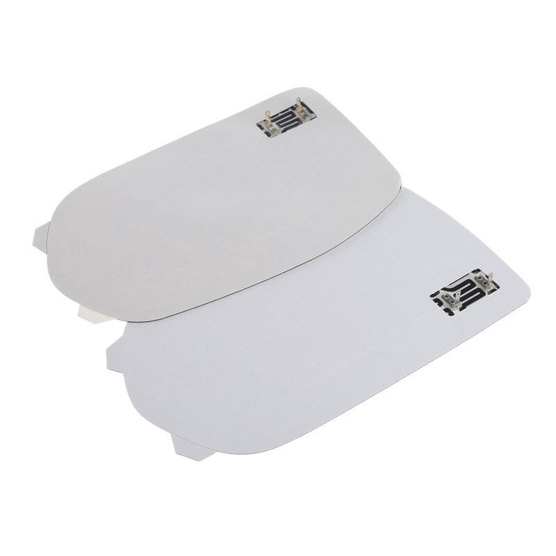 2PCS Glass Heating Demister Pads Car Side Mirror Heater Defogger W/ Switch