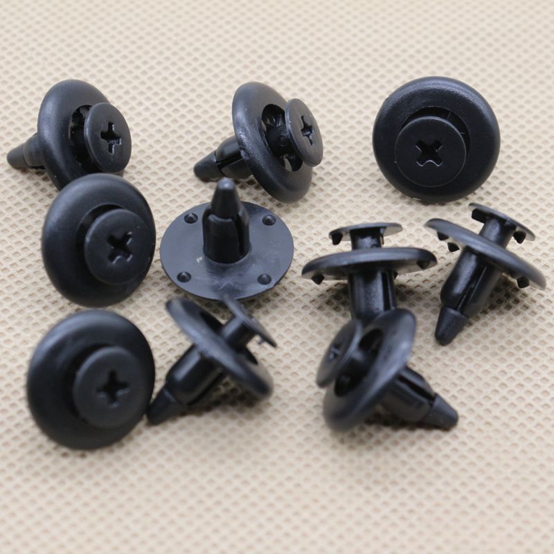10-piece back trim panel clip-on retainer 18x8x6 mm for Toyota Tacoma