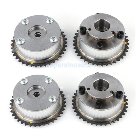 Intake Exhaust CVVT Gear Set for Hyundai for Kia 2014-2019 3.3L Camshaft Adjuster