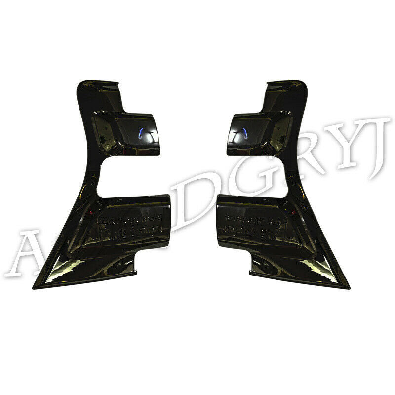 for Toyota Prado FJ150 2014-2017 Piano black Rear Taillight Moulding Trim Cover