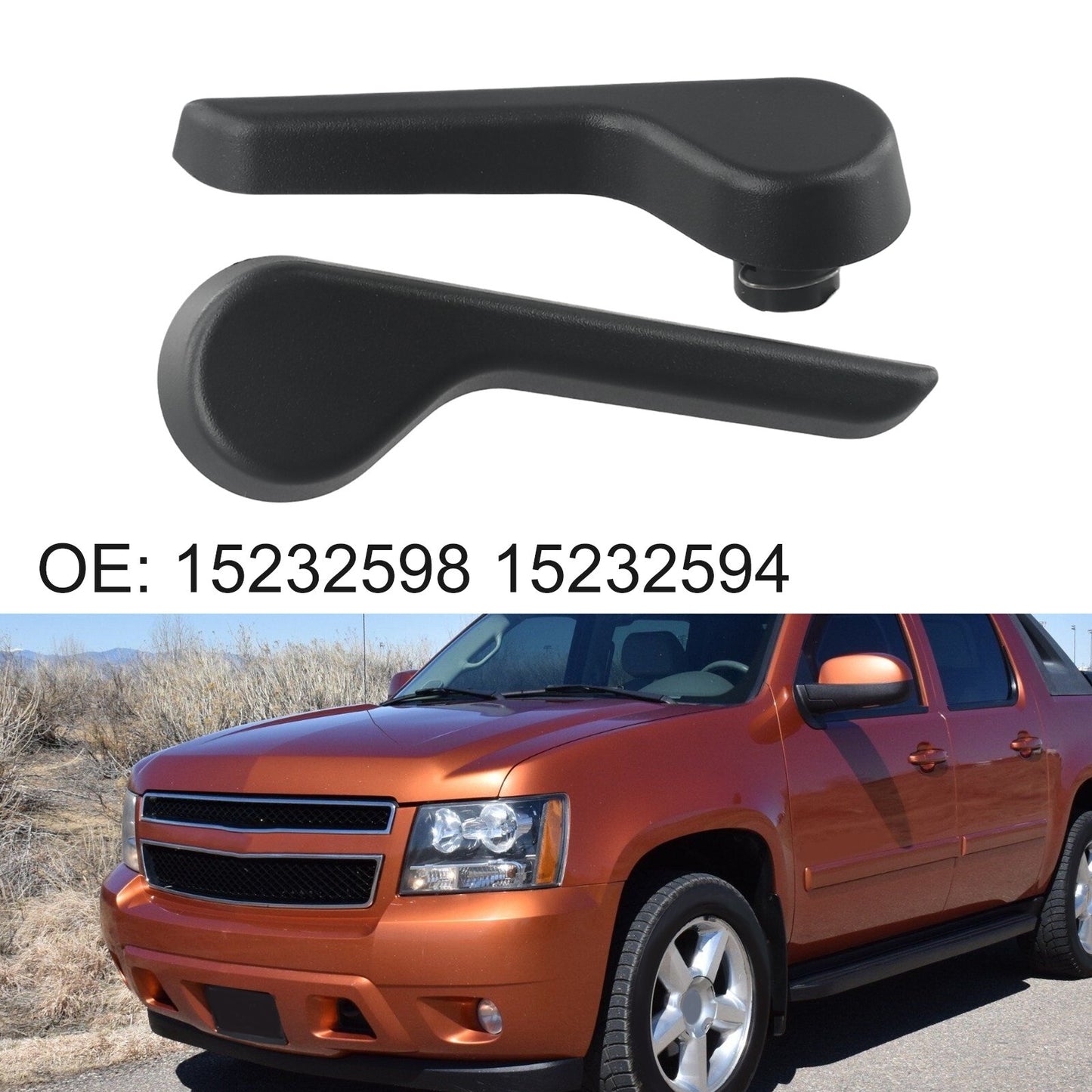 Right Left for Seat Recliner Handle for GMC for Sierra for Chevy 2007-2014