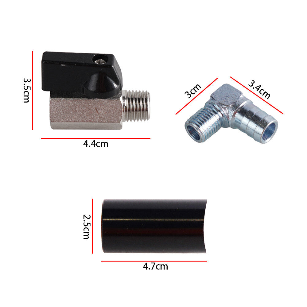 Oil Catch Can Tank with Z Bracket For 09-19 for Dodge for Challenger for RAM 1500 5.7L 6.4L