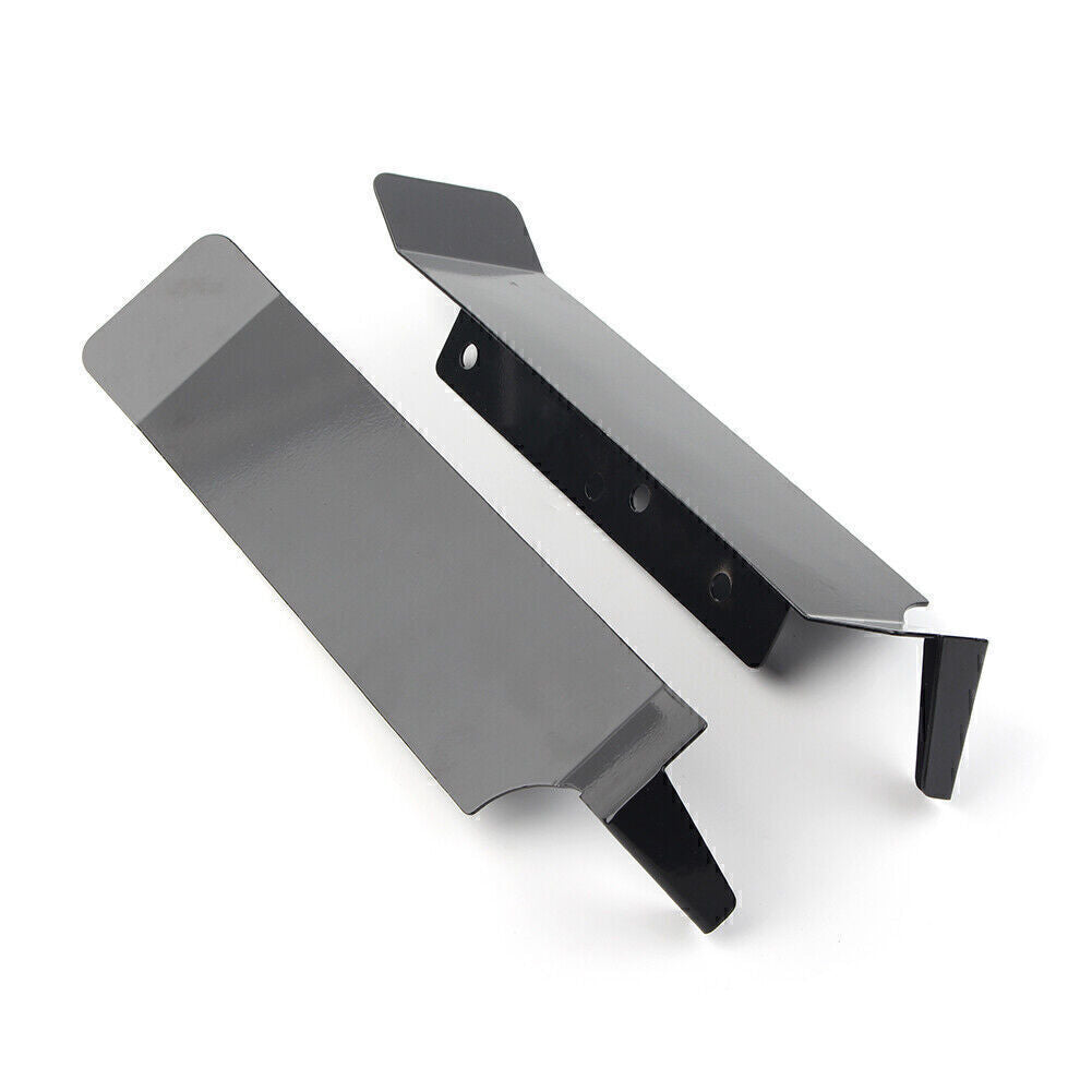 Saddlebag Filler Panels Solid Strips Black for Harley Road King EFI FLHRI FLHR