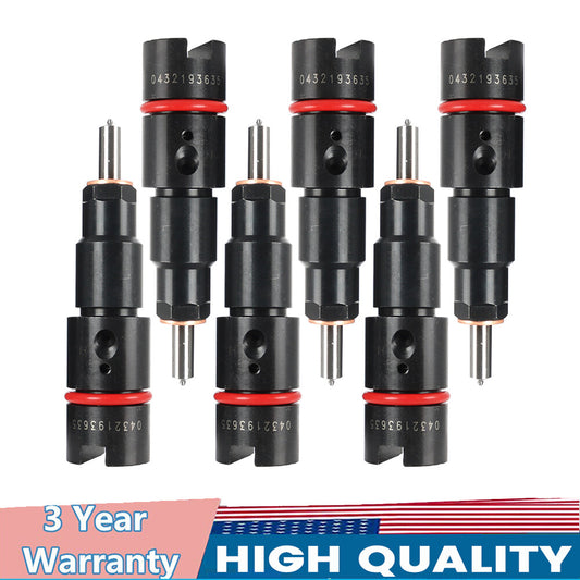 6-pack fuel injectors for 1998.5-2002 for Dodge for Ram 5.9L ISB diesel 0432193635