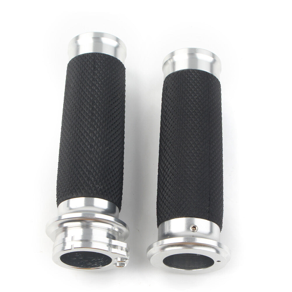 Pair Handle Bar Hand Grips for Harley Touring Electra Glide Ultra Classic FLHTCU