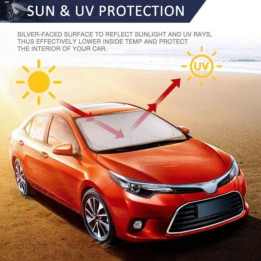 for Ford Accessories Car SUV Front Windshield Sun Shade Heat Block Window Cover