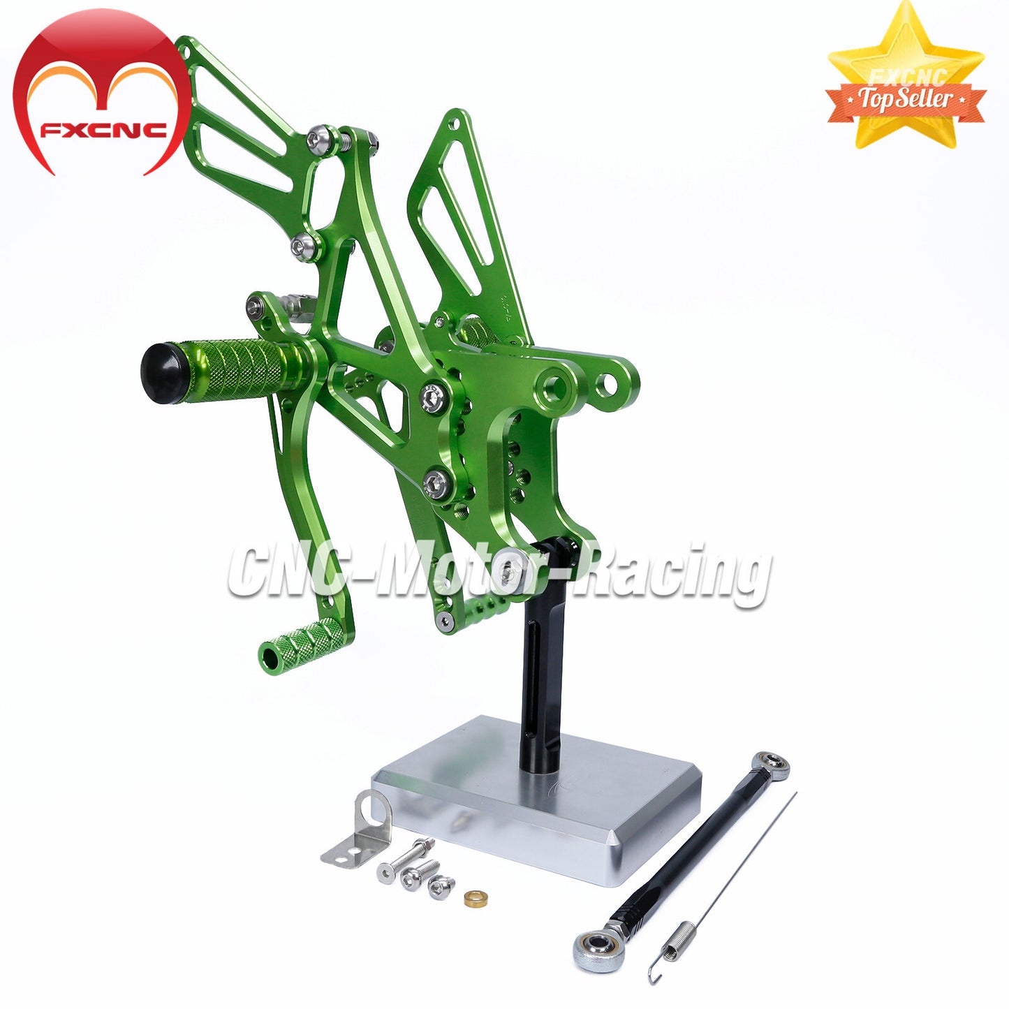 Adjustable CNC gear foot pedal suitable for Kawasaki ZX6R and ZX636 (2005-2008)