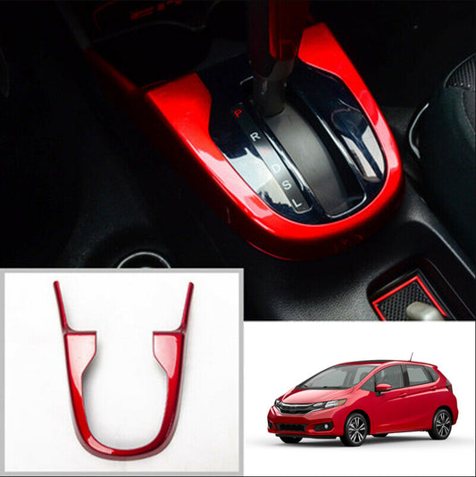 1P ABS Interior Gear Shift Box Panel Cover Trim for 2014-2020 for Honda Fit Jazz
