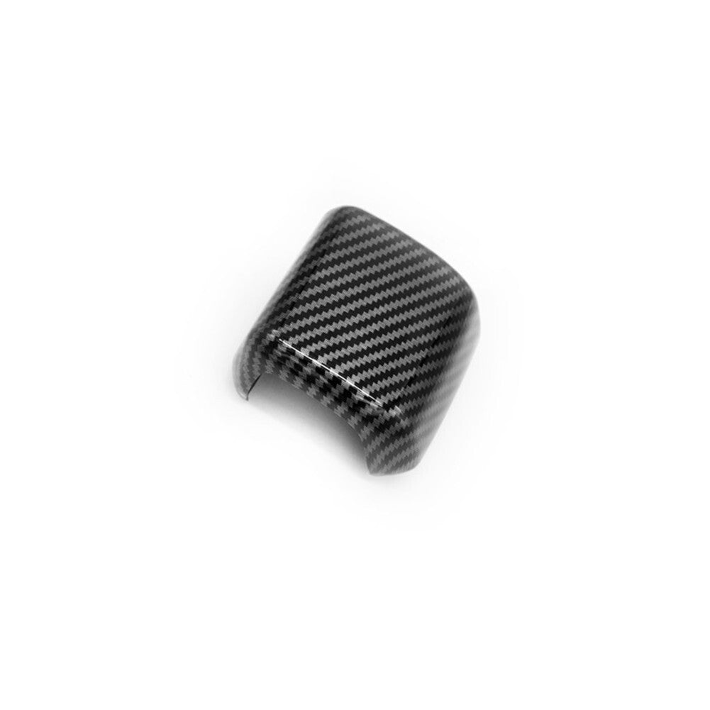 ABS Carbon Fiber Switch Knob Console Trim for Toyota Tacoma 2020-2024