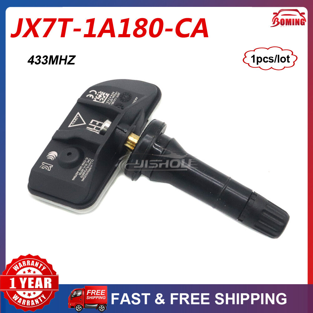 One tire pressure sensor JX7T-1A180-CA is suitable for the 2020 for Ford Explorer TPMS sensor, 433MHz.