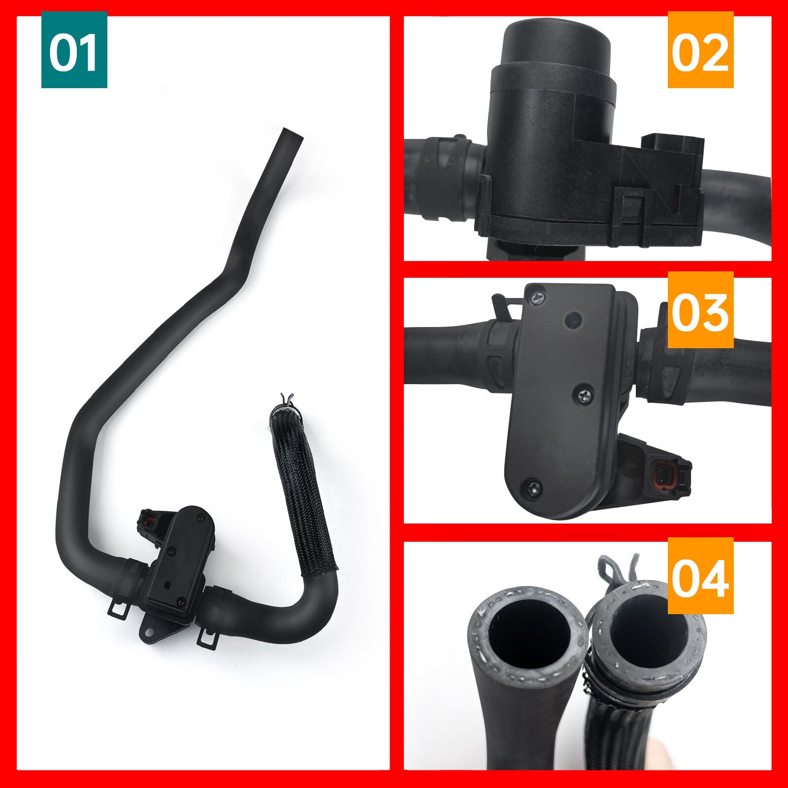Heater Inlet Hose Control Valve for Nissan Armada 04-15 5.6L for Infiniti QX56 06-10