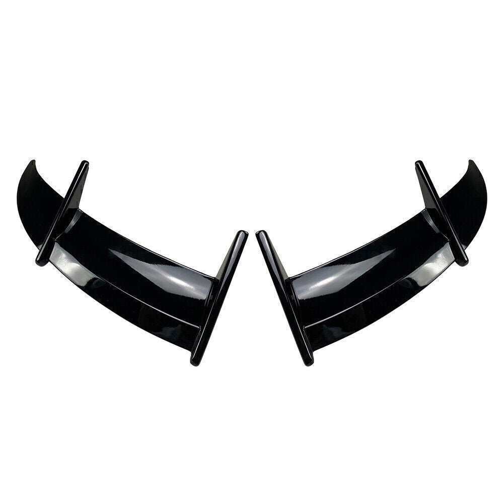 Rear Roof Spoiler Window Wing for Volkswagen for Golf MK6 R 2008-2012 Glossy Blk